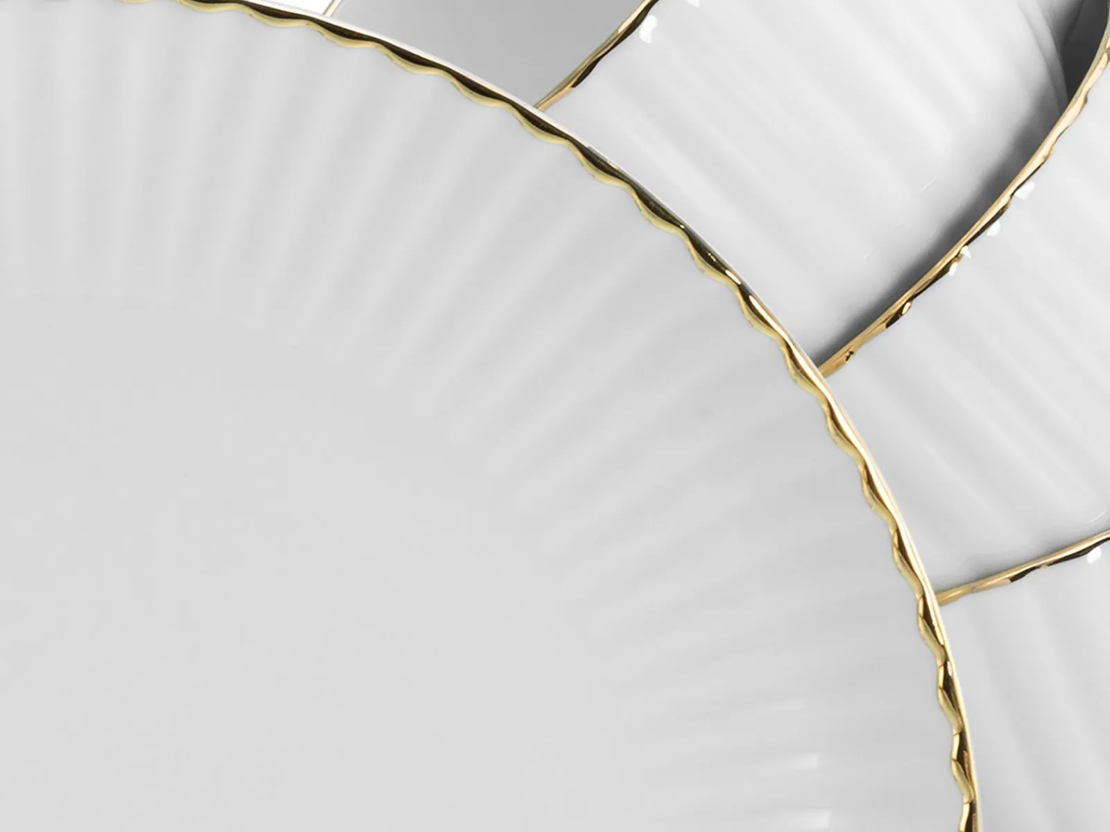Creatable Geschirrset|Allegra - Kombiservice 30-tlg - Goldband