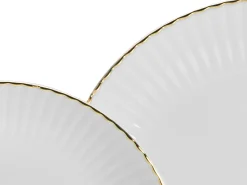Creatable Geschirrset|Allegra - Tafelservice 12-tlg - Goldband
