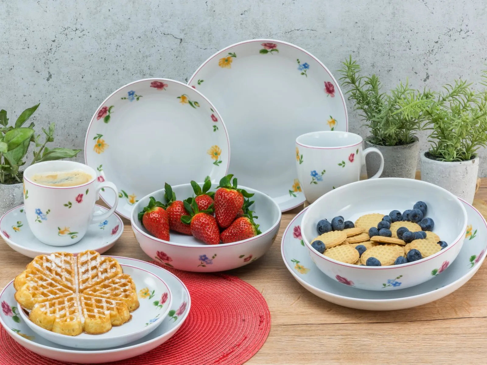 Creatable Geschirrset|Allround - Kombiservice 10-tlg, Giardino - Kombiservice 10-tlg, AllRound - Kombiservice 10-tlg - Royal Orchard