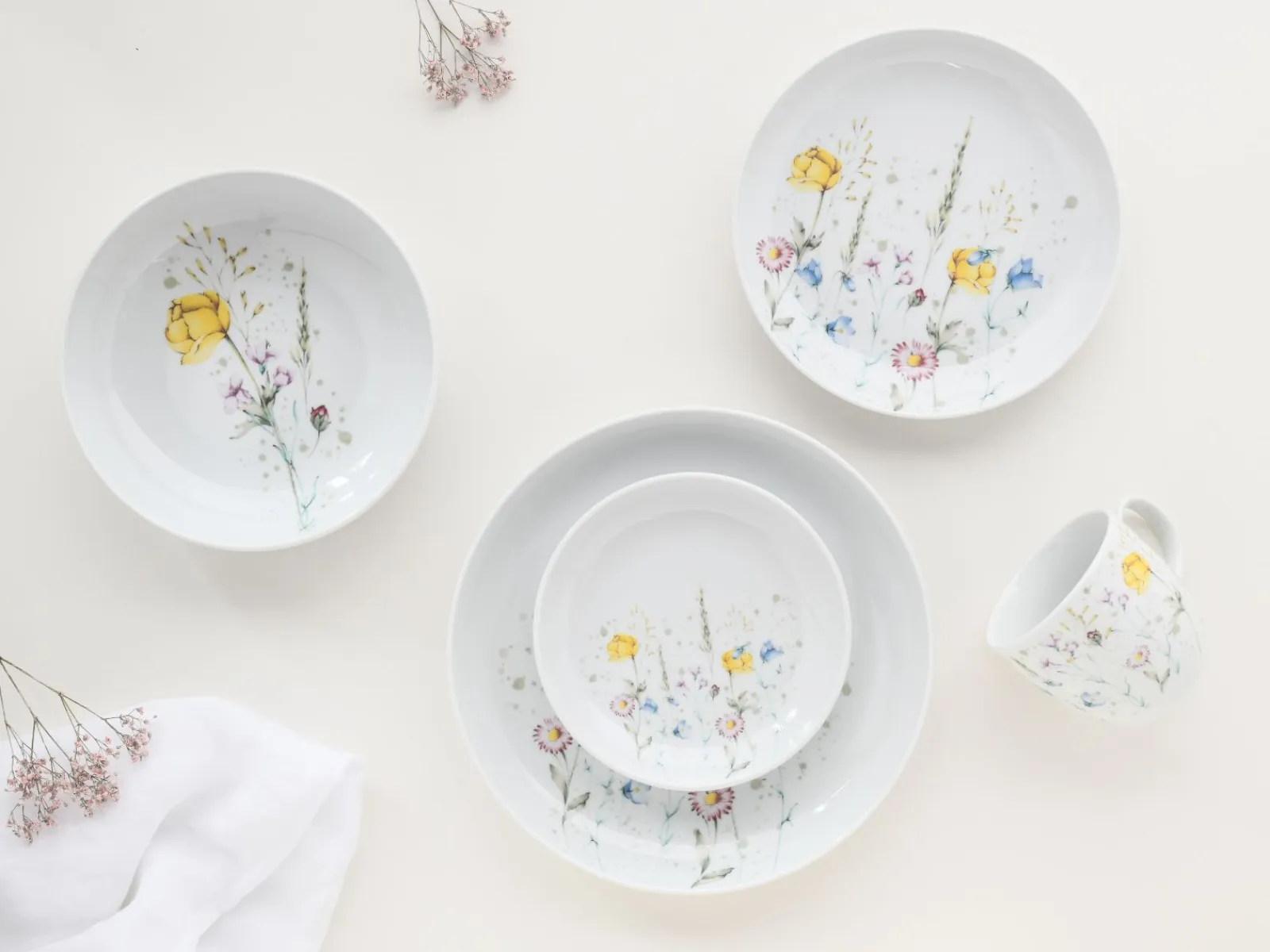Creatable Geschirrset|Allround - Kombiservice 10-tlg, Giardino - Kombiservice 10-tlg, AllRound - Kombiservice 10-tlg - Royal Orchard