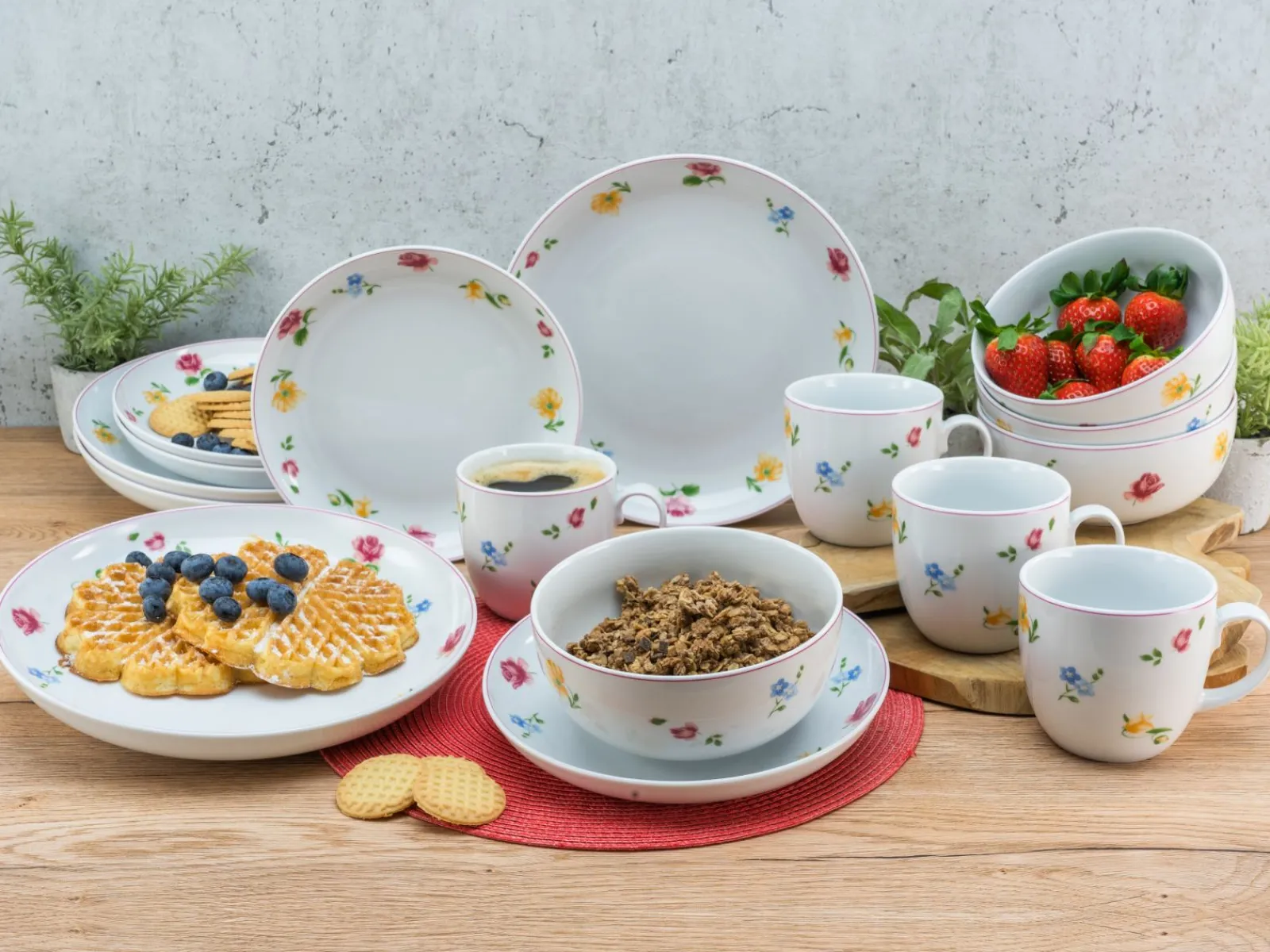 Creatable Geschirrset|Allround - Kombiservice 10-tlg, Giardino - Kombiservice 10-tlg, AllRound - Kombiservice 10-tlg - Royal Orchard