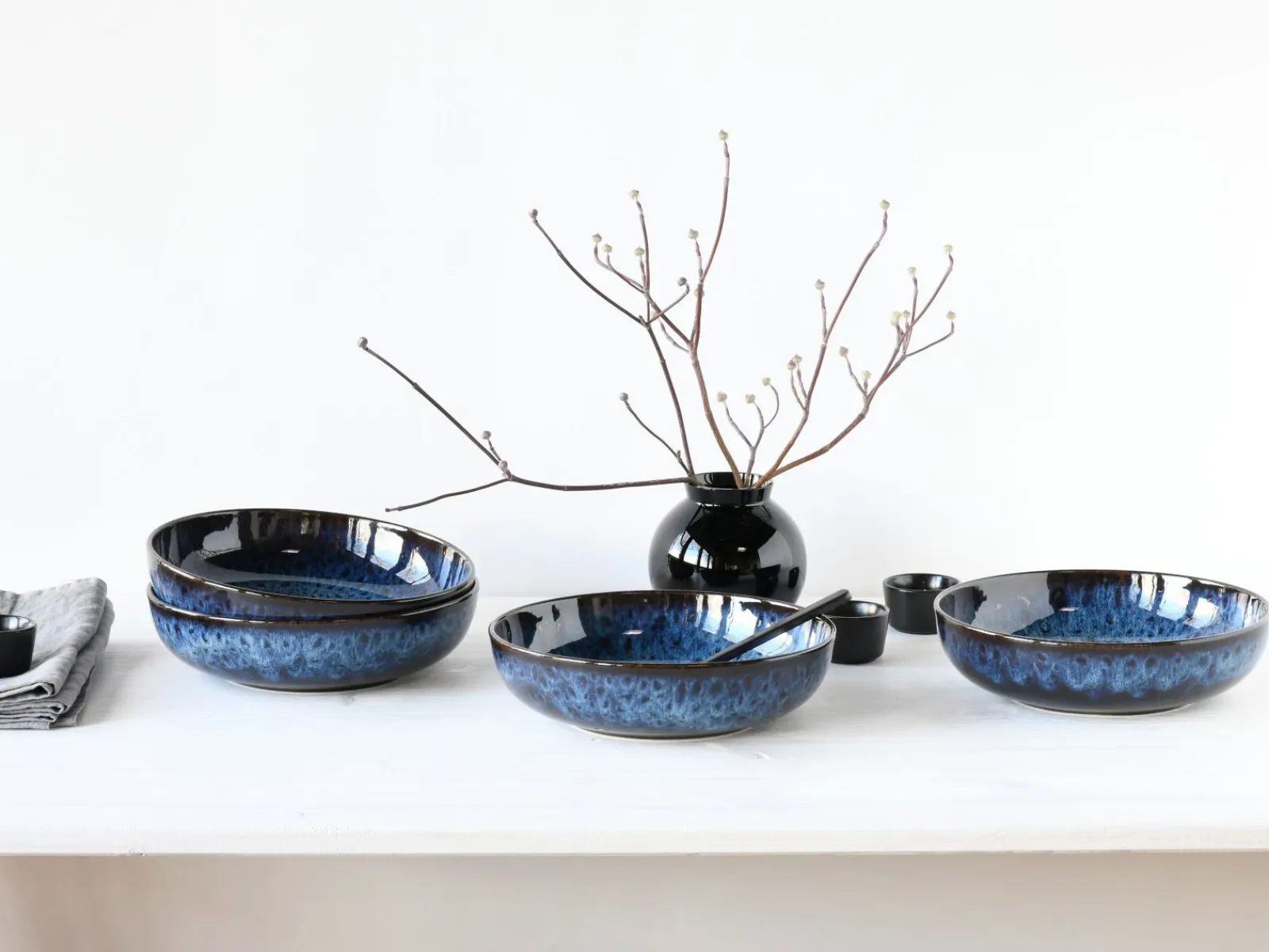 Creatable Bowls & Schüsseln|Geschirrset|AllRound - Poke Bowl 4-tlg - Magic Blue