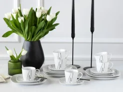 Creatable Geschirrset|Amelie - Kaffeeservice 18-tlg - Weiss