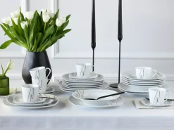 Creatable Geschirrset|Amelie - Kombiservice 30-tlg - Weiss
