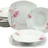 Creatable Geschirrset|Amelie - Tafelservice 12-tlg - Weiss