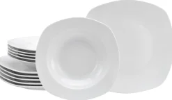 Creatable Geschirrset|Amelie - Tafelservice 12-tlg - Weiss