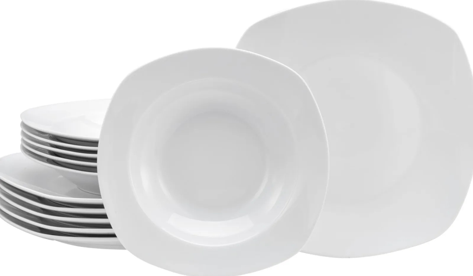Creatable Geschirrset|Amelie - Tafelservice 12-tlg - Weiss