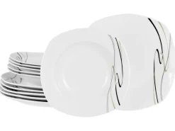 Creatable Geschirrset|Amelie - Tafelservice 12-tlg - Weiss