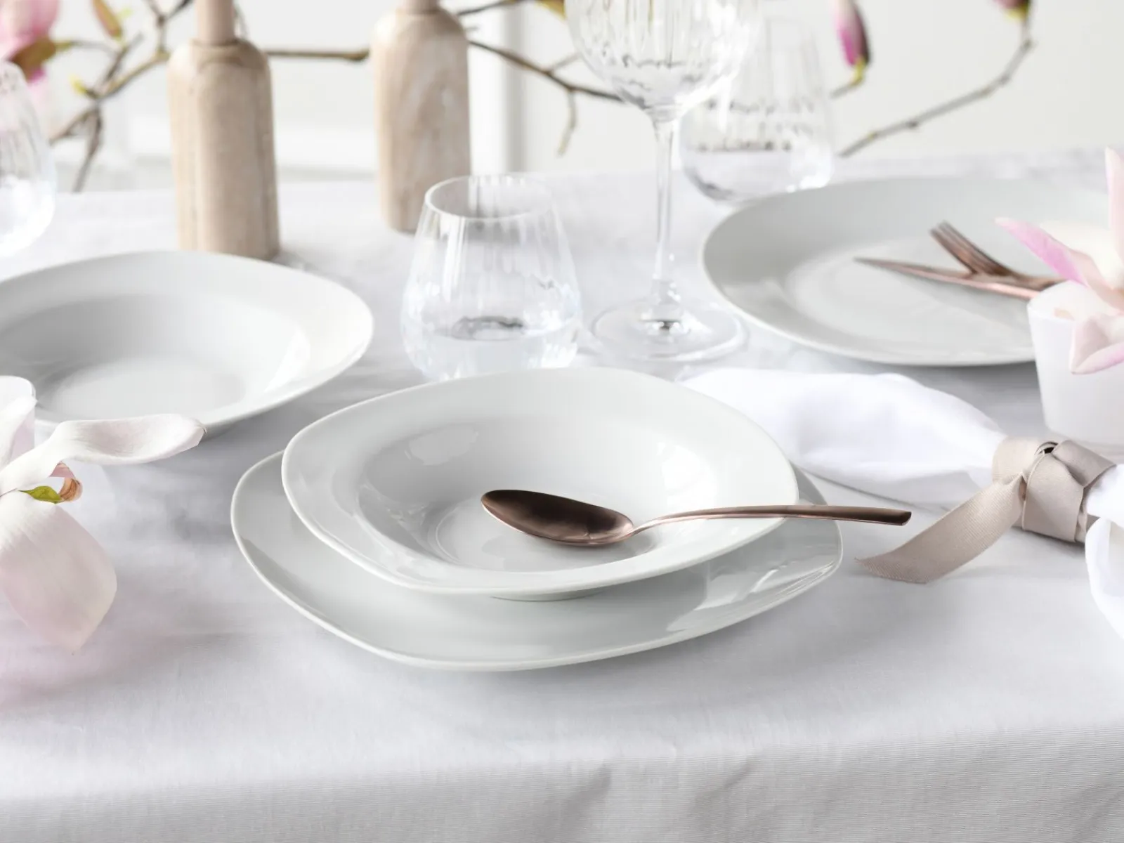 Creatable Geschirrset|Teller|Amelie - Tellerset 18-tlg - Weiss