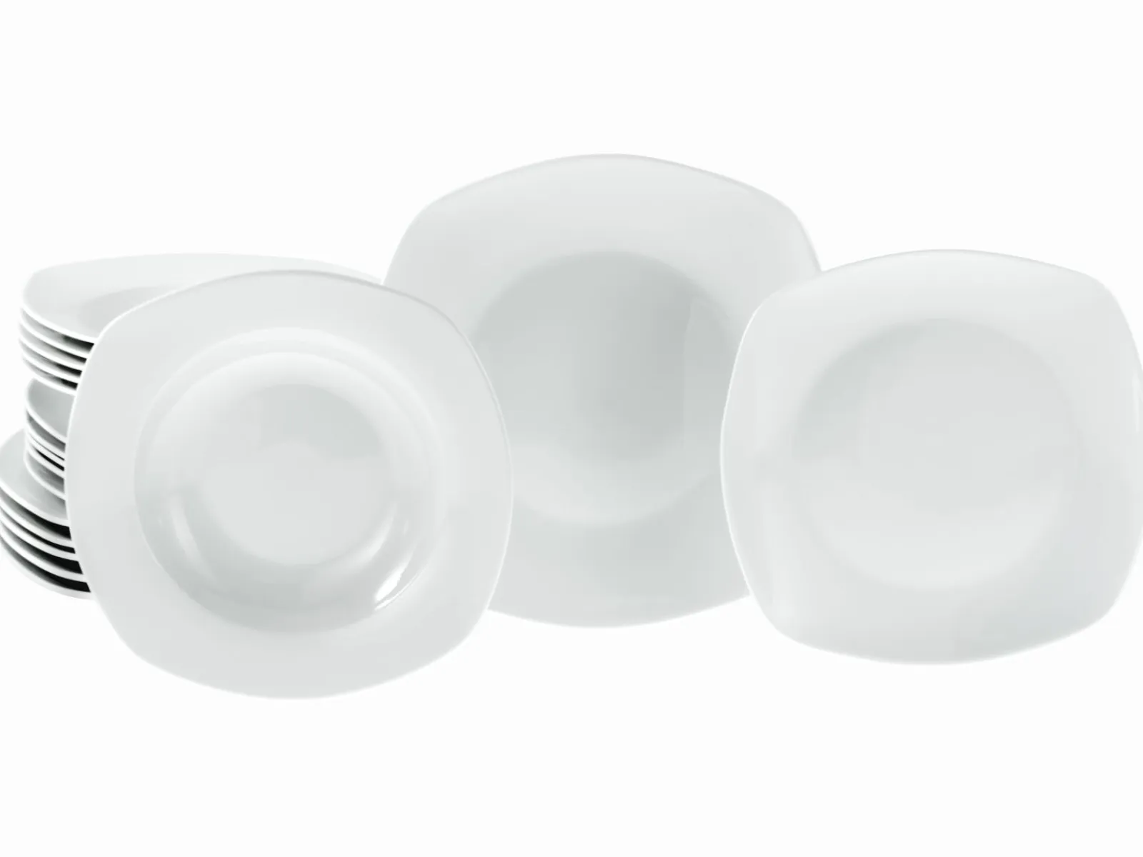 Creatable Geschirrset|Teller|Amelie - Tellerset 18-tlg - Weiss
