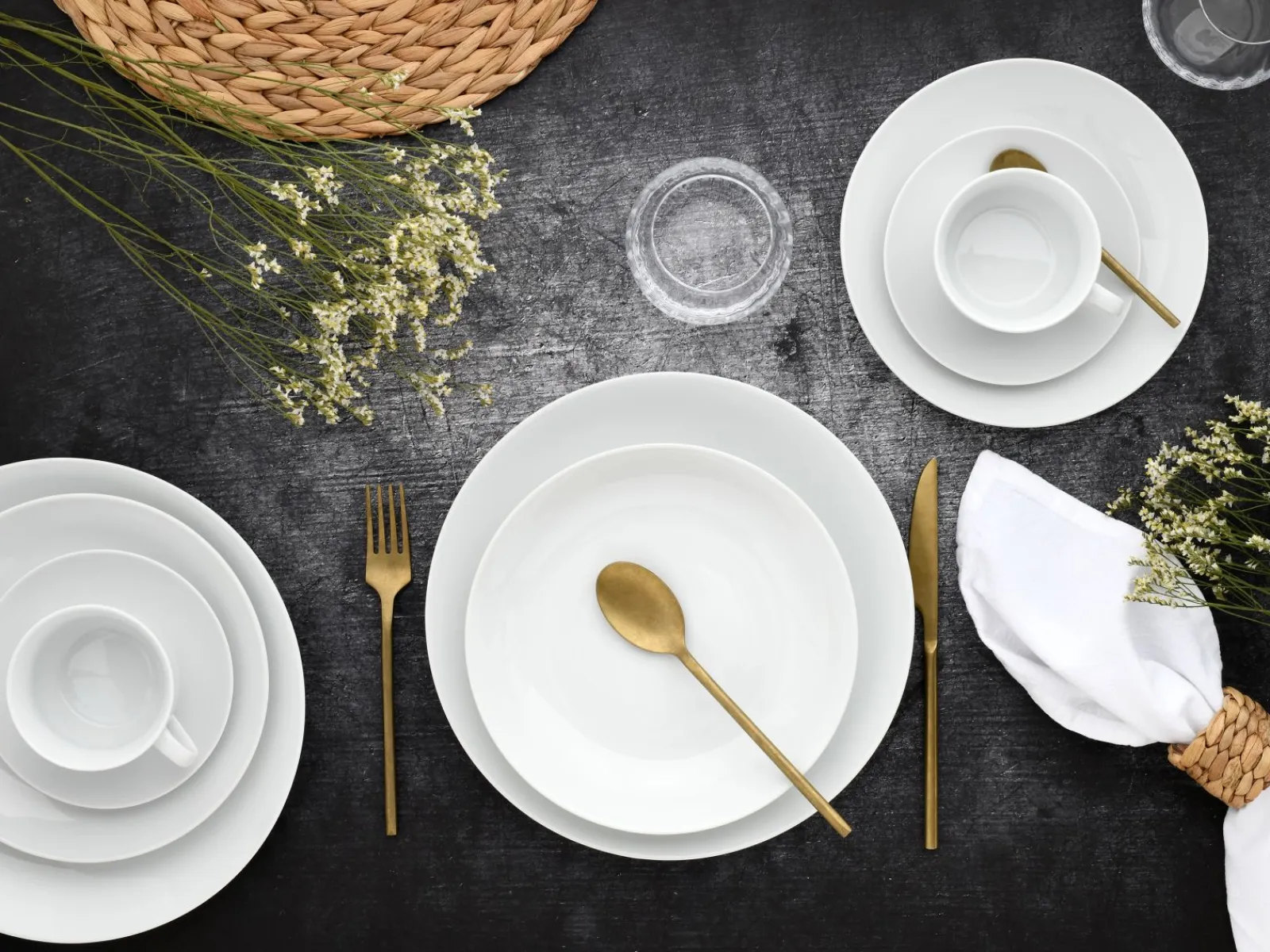 Creatable Geschirrset|Angi - Kombiservice 30-tlg - Weiss