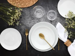 Creatable Geschirrset|Teller|Angi - Tellerset 18-tlg - Weiss
