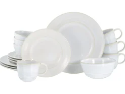 Creatable Geschirrset|Antique - Kombiservice 16-tlg - Offwhite