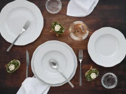 Creatable Geschirrset|Arianne - Tafelservice 12-tlg - Weiss