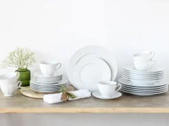 Creatable Geschirrset|Barcelona - Kombiservice 30-tlg - Weiss