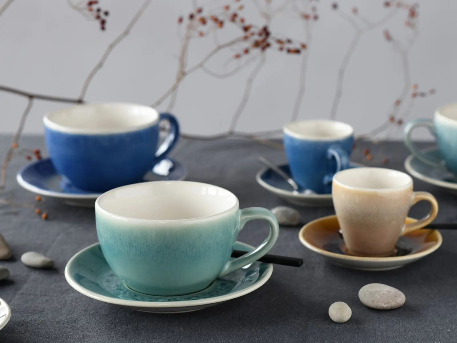 Creatable Geschirrset|Caldera - Tassen-Set 16-tlg - Mix