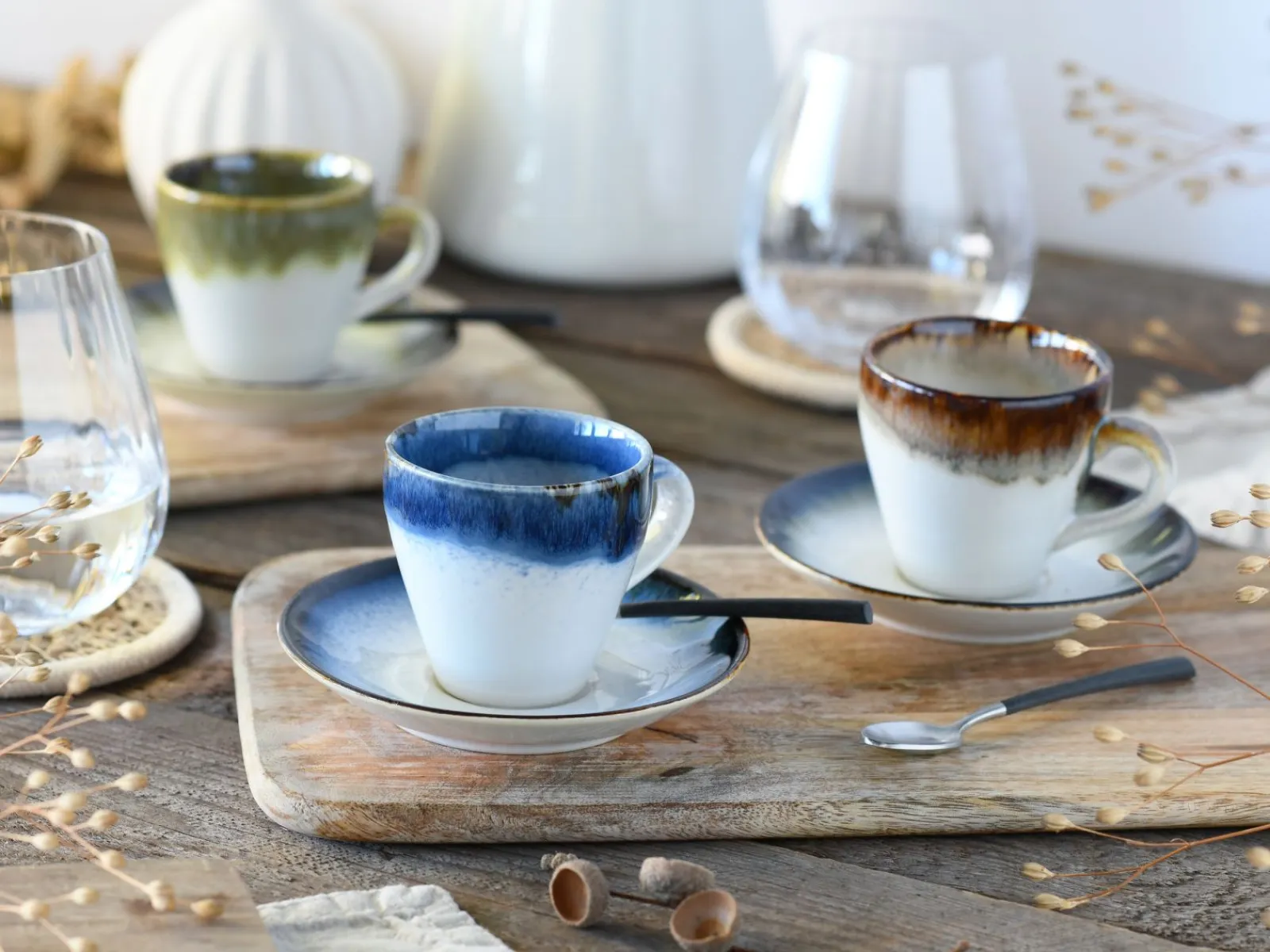 Creatable Geschirrset|Cascade - Espresso-Set 8-tlg - Mix