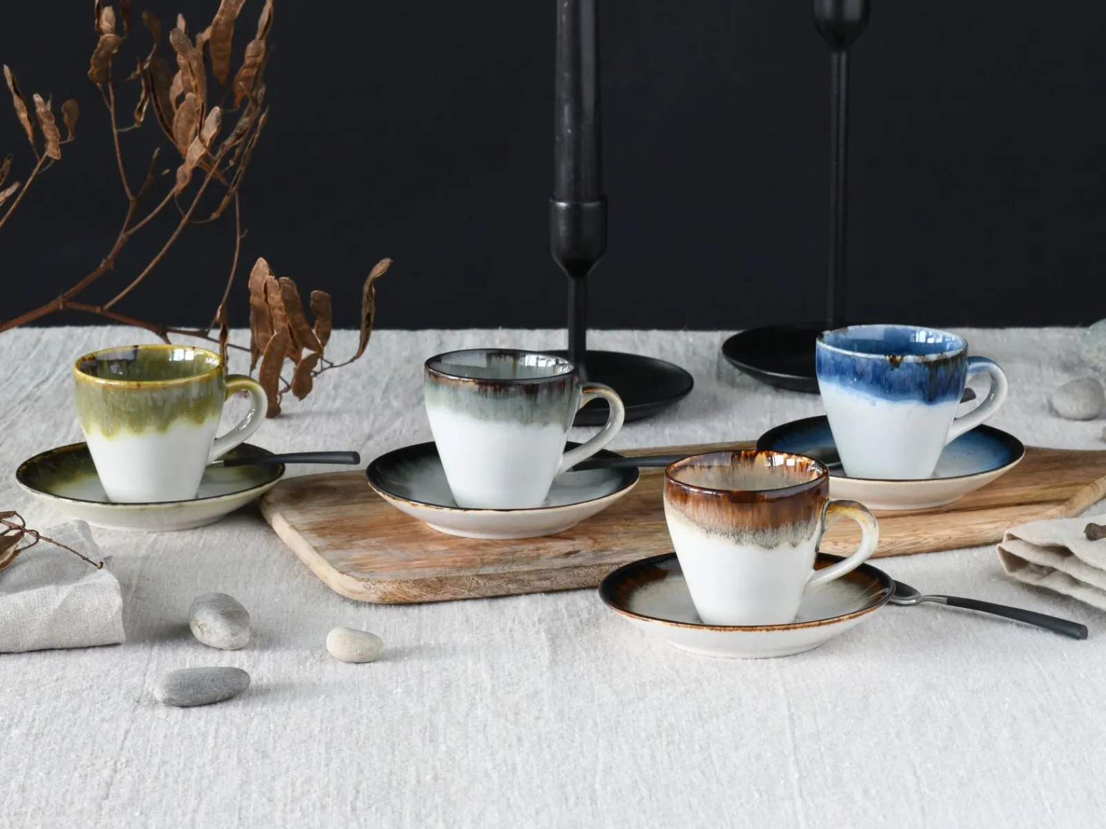 Creatable Geschirrset|Cascade - Espresso-Set 8-tlg - Mix