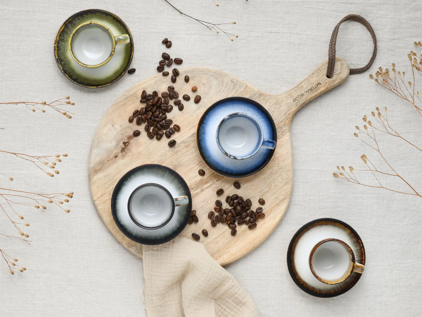 Creatable Geschirrset|Cascade - Espresso-Set 8-tlg - Mix