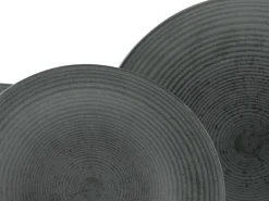 Creatable Geschirrset|Teller|Catania - Tellerset 12-tlg - Anthrazit