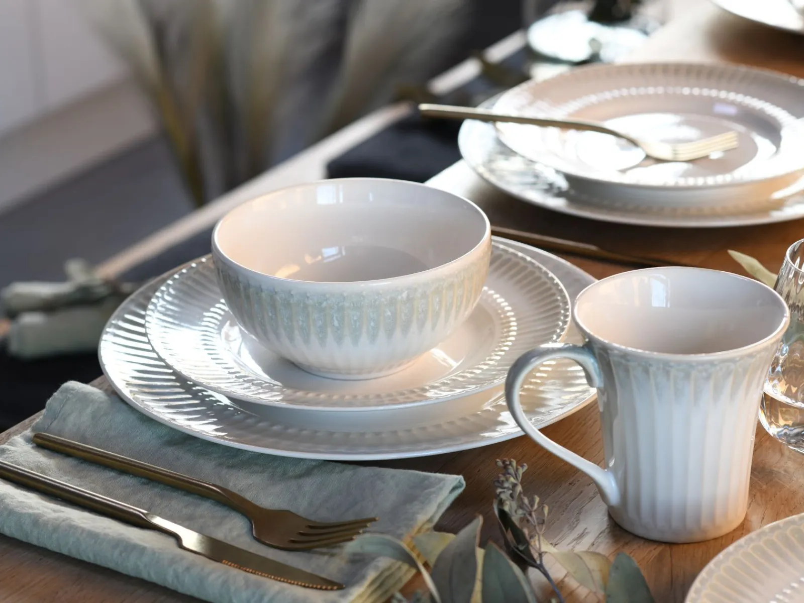 Creatable Geschirrset|Celadon - Kombiservice 16-tlg - Grün