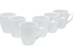 Creatable Becher & Tassen|Geschirrset|Celebration - Kaffeebecher 6-tlg - Weiss