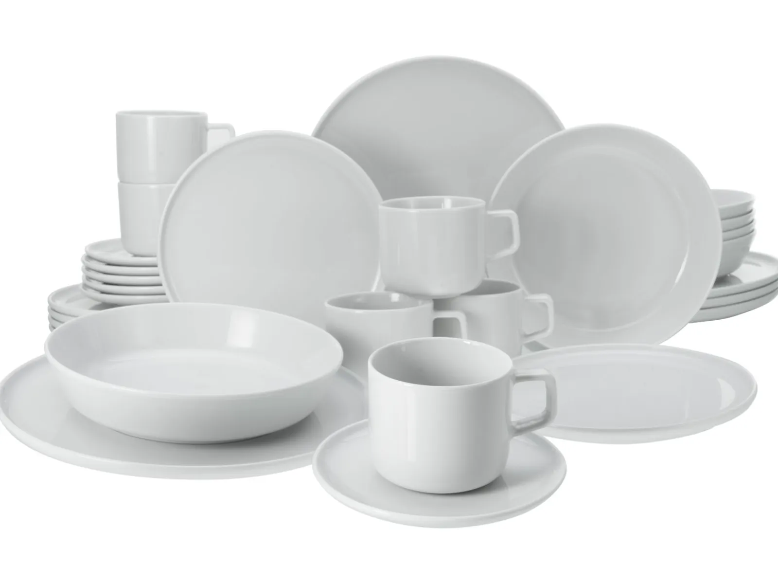 Creatable Geschirrset|Chef Collection - Kombiservice 30-tlg - Grau
