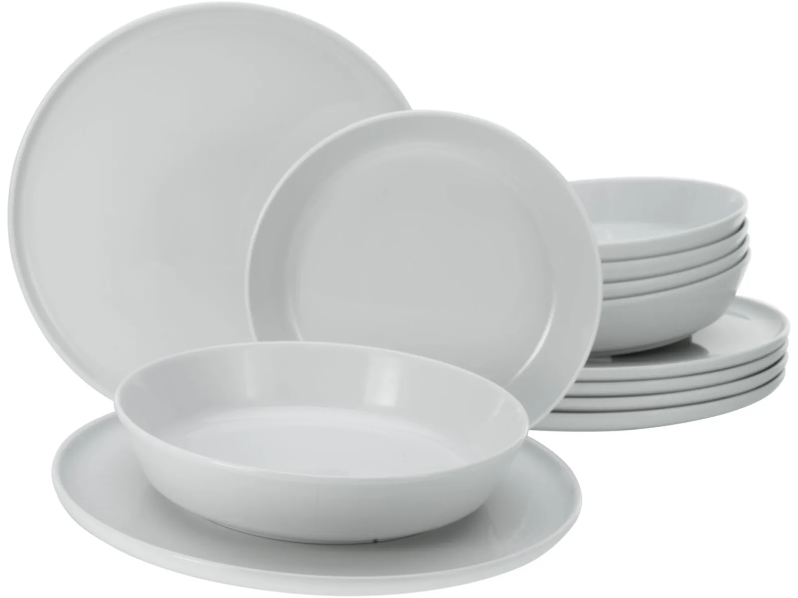 Creatable Geschirrset|Chef Collection - Tafelservice 12-tlg - Grau