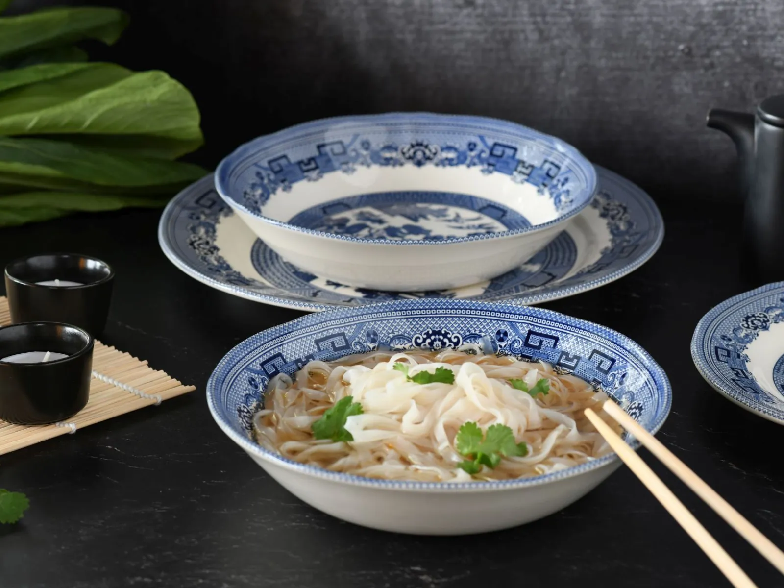 Creatable Geschirrset|Teller|China Town - Kombiservice 18-tlg - Blau