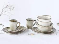 Creatable Geschirrset|Cloudy - Kombiservice 10-tlg - Smokeblue