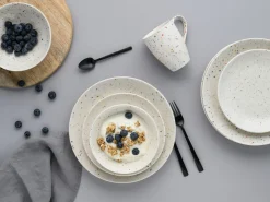 Creatable Geschirrset|Confetti - Kombiservice 16-tlg - Hellblau
