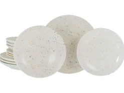 Creatable Geschirrset|Teller|Confetti - Tellerset 12-tlg - Hellblau