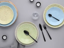 Creatable Geschirrset|Teller|Confetti - Tellerset 12-tlg - Hellblau