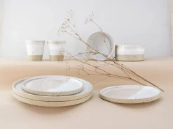 Creatable Geschirrset|Cosmos White Pepper - Kombiservice 8-tlg - White Pepper