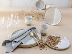 Creatable Geschirrset|Cosmos White Pepper - Kombiservice 8-tlg - White Pepper