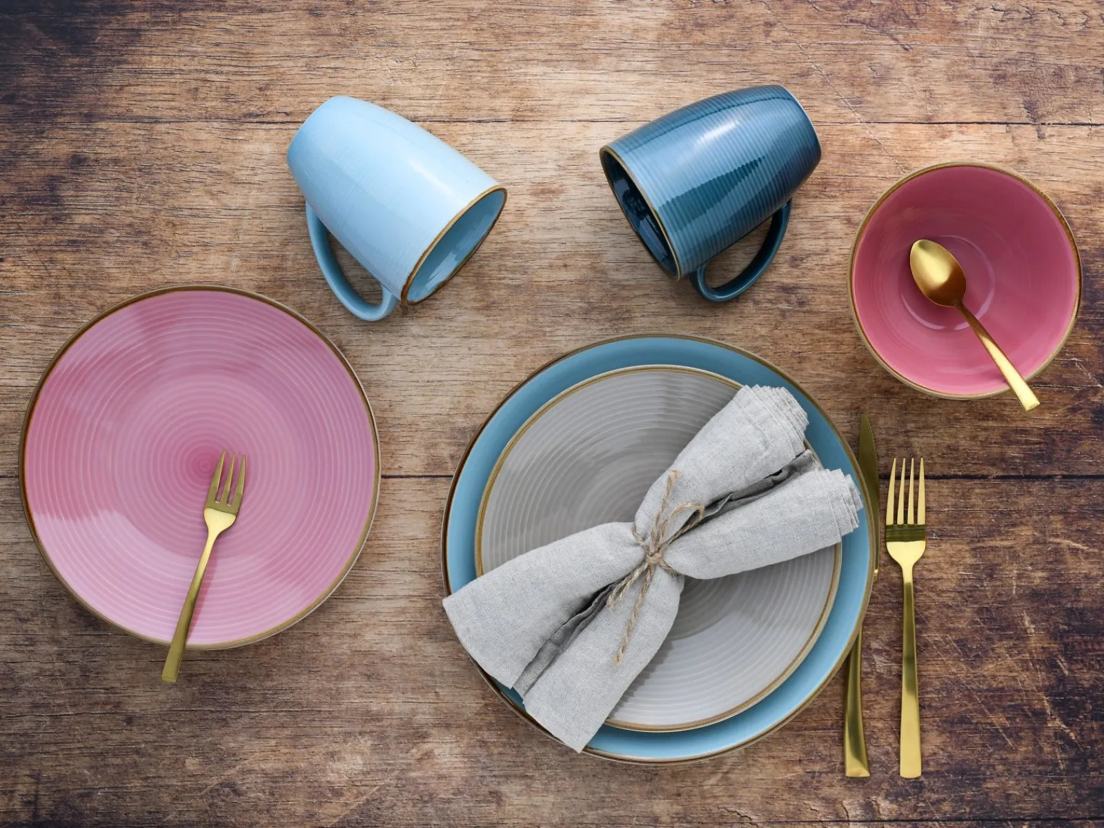 Creatable Geschirrset|Cosy Day - Kombiservice 16-tlg - bunt