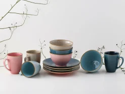 Creatable Geschirrset|Cosy Morning - Frühstücksset 12-tlg - bunt