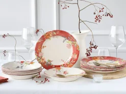 Creatable Geschirrset|Crimson - Tafelservice 12-tlg - creme