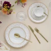 Creatable Geschirrset|Emilia - Kombiservice 30-tlg - Creme weiss