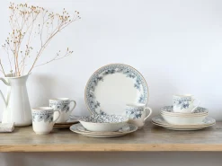 Creatable Geschirrset|Euböa - Kombiservice 16-tlg - Blue