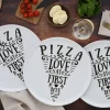 Creatable Pizza & Pasta|Geschirrset|Europa - Pizzateller 6-tlg - bunt