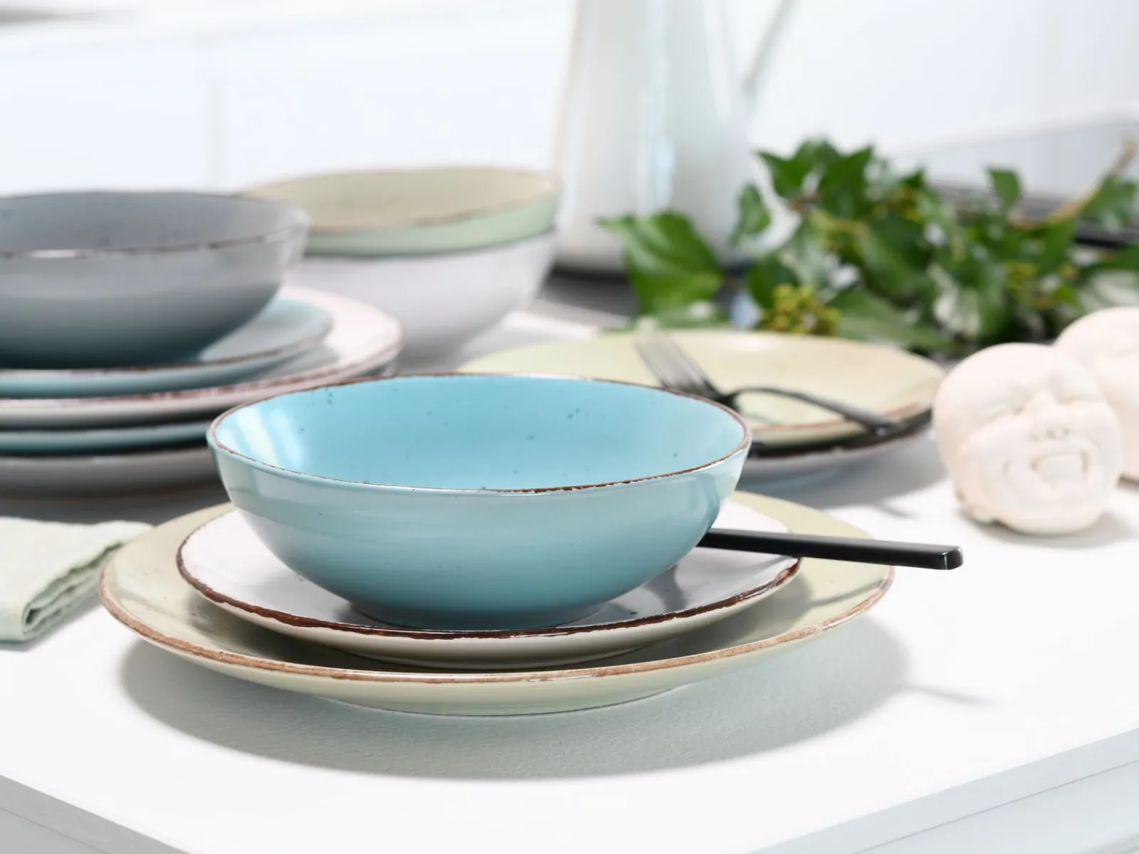 Creatable Geschirrset|Teller|Fashion - Tellerset 12-tlg - bunt