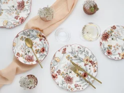 Creatable Geschirrset|Fiore - Tellerset 12-tlg - bunt