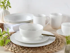 Creatable Geschirrset|Fleur Royal - Kombiservice - Creme weiss