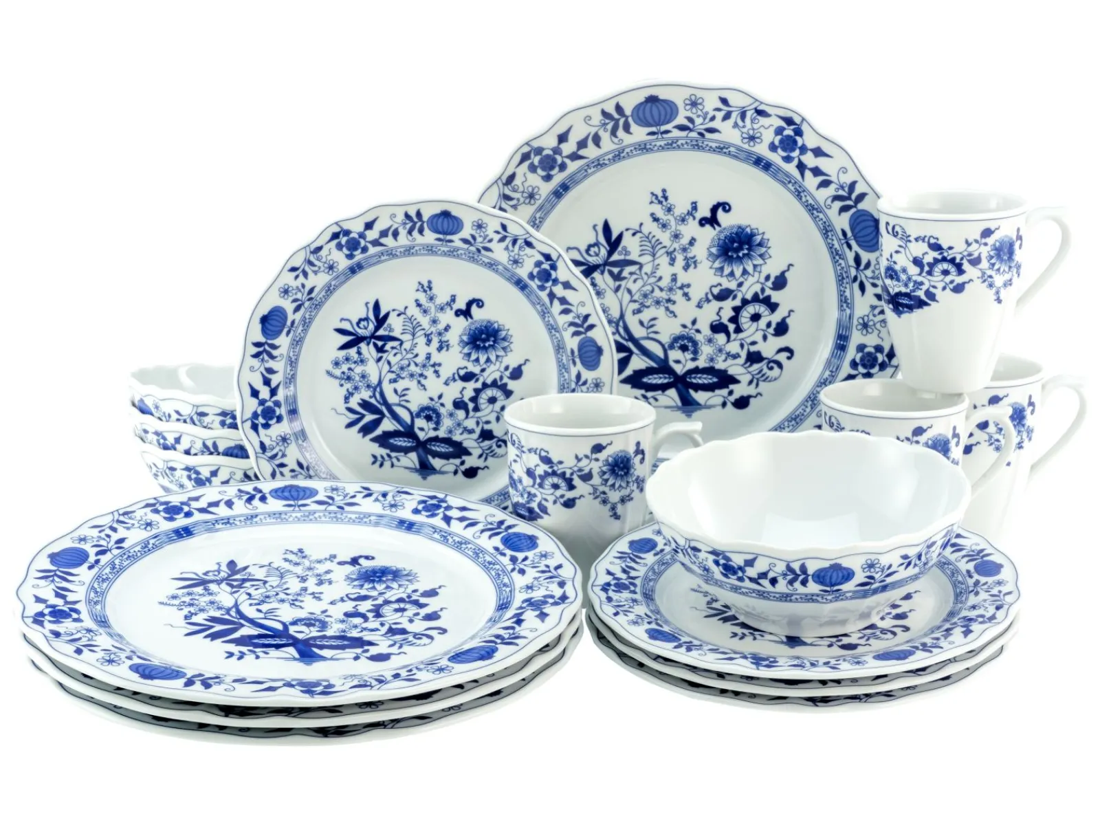 Creatable Geschirrset|Flora - Kombiservice 16-tlg - Orchard