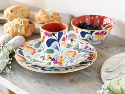 Creatable Geschirrset|Folklore - Tellerset 12-tlg - Blau