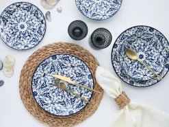 Creatable Geschirrset|Fresco - Tellerset 12-tlg - Blue