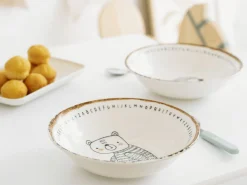 Creatable Geschirrset|Teller|Freunde des Waldes - Mehrzweckschale 4-tlg - Bunt