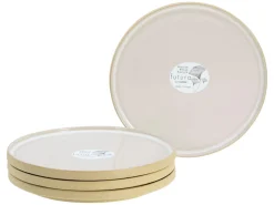 Creatable Geschirrset|Teller|Futuro - Dessertteller 4-tlg - Sand