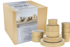 Creatable Geschirrset|Futuro - Kombiservice 16-tlg - Sand